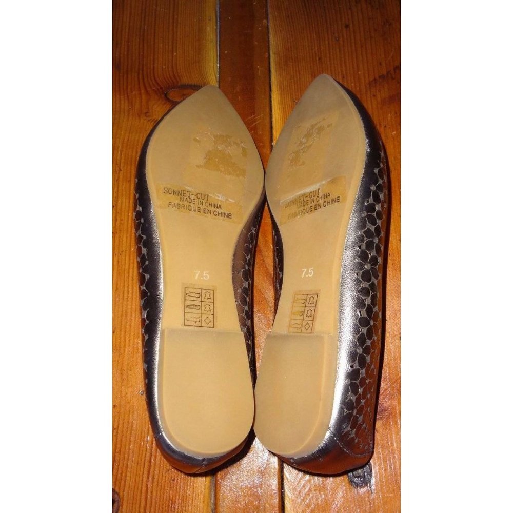 Jeffrey Campbell Sonnet Pointy Toe Flats Shoes NEW - Picture 7 of 8